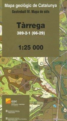 TÀRREGA : MAPA GEOLÒGIC DE CATALUNYA 398-2-1 (66-29) | 9788439396352 | INSTITUT CARTOGRÀFIC I GEOLÒGIC DE CATALUNYA