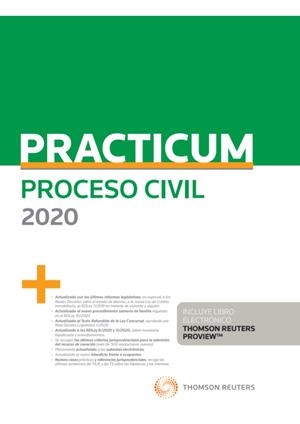 PRACTICUM PROCESO CIVIL 2020 (DUO) | 9788413088280 | DOMINGUEZ LUELMO, ANDRES A. / TORIBIOS FUENTES, F.