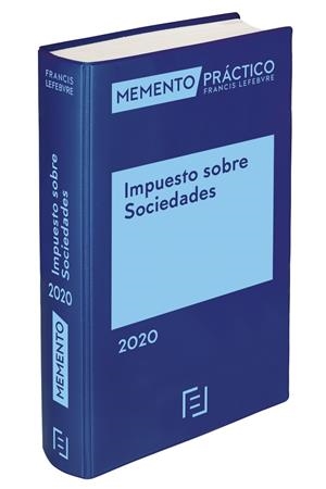 MEMENTO IMPUESTO SOBRE SOCIEDADES 2020 | 9788417985974 | LEFEBVRE-EL DERECHO
