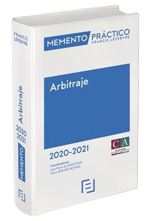 MEMENTO ARBITRAJE 2020-2021 | 9788417985622 | LEFEBVRE-EL DERECHO