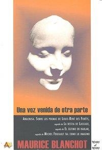 VOZ VENIDA DE OTRA PARTE, UNA | 9788495897756 | BLANCHOT, MAURICE