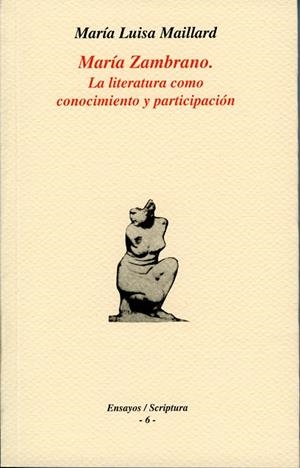 MARÍA ZAMBRANO | 9788489727434 | MAILLARD GARCÍA, MARÍA LUISA