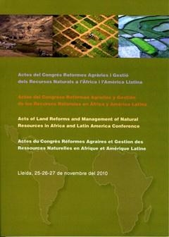 ACTES DEL CONGRÉS REFORMES AGRÀRIES I GESTIÓ DELS RECURSOS NATURALS A L'ÀFRICA I L'AMÈRICA LLATINA | 9788484093251 | VARIOS AUTORES