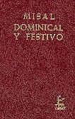 MISAL DOMINICAL Y FESTIVO | 9788422008613 | VARIOS AUTORES
