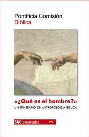 "¿QUÉ ES EL HOMBRE?" (SAL 8,5). UN ITINERARIO DE ANTROPOLOGÍA BÍBLICA | 9788422021377 | PONTIFICIA COMISIÓN BÍBLICA