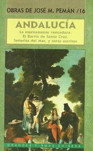 ANDALUCÍA | 9788489761643 | PEMÁN, JOSÉ MARÍA