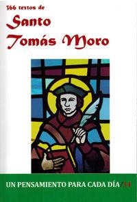 366 TEXTOS DE SANTO TOMÁS MORO | 9788415915249 | CERVERA BARRANCO, PABLO