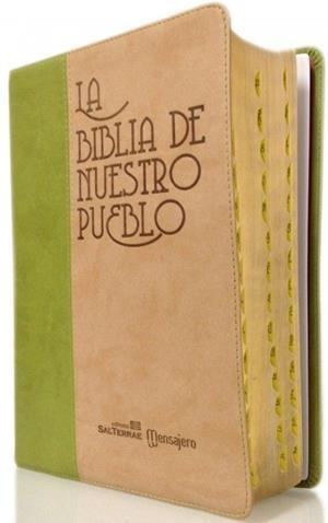 BIBLIA DE NUESTRO PUEBLO PIEL DOS TONOS | 9788427129986 | SCHOCKEL, LUIS ALONSO