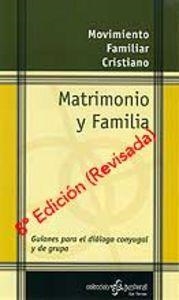 MATRIMONIO Y FAMILIA | 9788429315585 | MOVIMIENTO FAMILIAR CRISTIANO