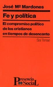 FE Y POLÍTICA | 9788429310863 | MARDONES, JOSÉ MARÍA