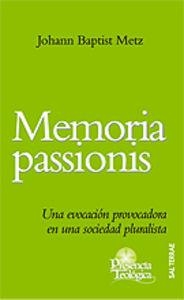 MEMORIA PASSIONIS | 9788429316919 | METZ, JOHANN BAPTIST