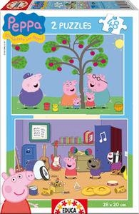 PUZLE PEPPA PIG 2 X 48 PECES | 8412668159204