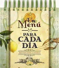 MENÚ PARA CADA DÍA, UN | 9788415401087