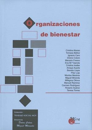 ORGANIZACIONES DE BIENESTAR | 9788489859166