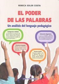 PODER DE LAS PALABRAS | 9788484654773 | SOLER COSTA, REBECA