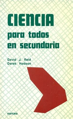 CIENCIA PARA TODOS EN SECUNDARIA | 9788427710436 | REID, DAVID J. / HUDSON, DEREK