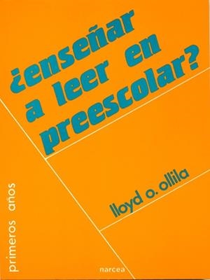 ENSEÑAR A LEER PREESCOLAR? | 9788427704497 | OLLILA, L. O.