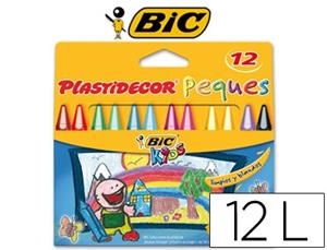 LAPICES PLASTIDECOR PEQUES CAJA DE 12 COLORS | 3086123155848