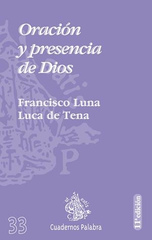 ORACIÓN Y PRESENCIA DE DIOS | 9788482394909 | LUNA LUCA DE TENA, FRANCISCO