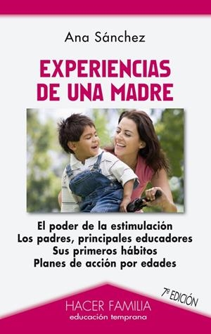 EXPERIENCIAS DE UNA MADRE | 9788498403169 | SÁNCHEZ PRIETO, ANA
