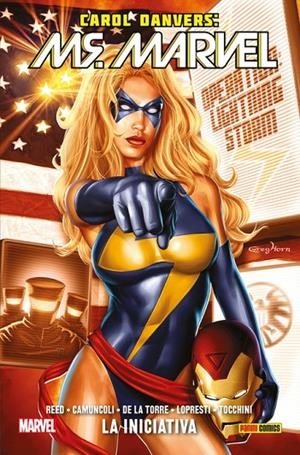 100% MARVEL HC. CAROL DANVERS : MS. MARVEL 02 : LA INICIATIVA | 9788413344003 | LOPRESTI, AARON / DE LA TORRE, ROBERTO