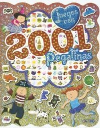 JUEGOS CON 2001 PEGATINAS ROJO | 9788490376294