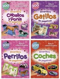DIVERLIBRO DE PEGATINAS (4 TÍTULOS) | 9788499134598 | TODOLIBRO, EQUIPO
