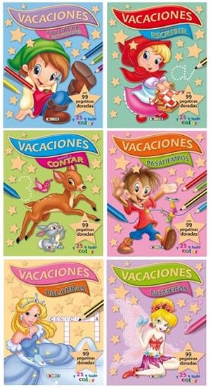 VACACIONES ACTIVIDADES CLÁSICAS (6 TÍTULOS) | 9788490370353 | TODOLIBRO, EQUIPO