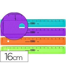 REGLA M+ R 16 CM PLASTIC COLORS | 4004627111657
