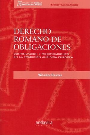 DERECHO ROMANO DE OBLIGACIONES | 9788494987700 | DAJCZAK, WOJCIECH