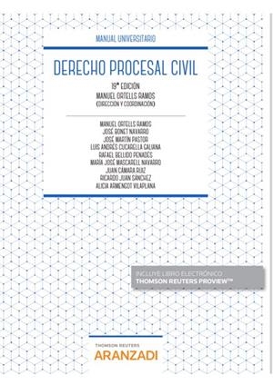 DERECHO PROCESAL CIVIL | 9788413089348 | BELLIDO PENADÉS, RAFAEL
