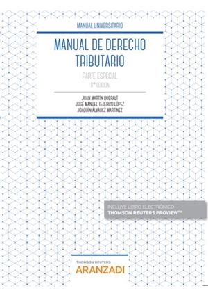 MANUAL DE DERECHO TRIBUTARIO. PARTE ESPECIAL | 9788413088945 | MARTÍN QUERALT, JUAN