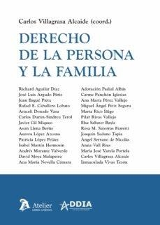 DERECHO DE LA PERSONA Y LA FAMILIA | 9788418244100