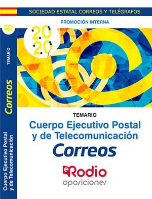 TEMARIO. PROMOCIÓN INTERNA. CUERPO EJECUTIVO POSTAL Y DE TELECOMUNICACIÓN | 9788417976262 | VARIOS AUTORES