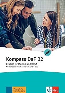 KOMPASS B2 MEDIENPAKET 4CDS + 1 DVD | 9783126700115
