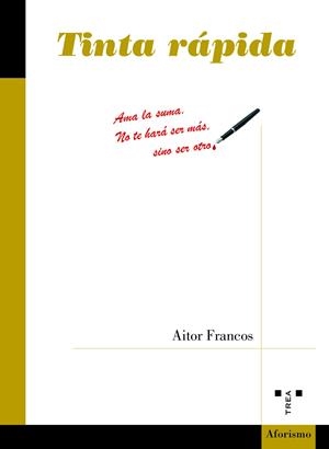TINTA RÁPIDA | 9788417987848 | FRANCOS, AITOR