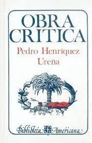 OBRA CRÍTICA (PEDRO HENRÍQUEZ UREÑA) | 9789681608217 | HENRÍQUEZ UREÑA, PEDRO
