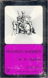 RICARDO WAGNER | 9789681625221 | HADOW, WILLIAM HENRY