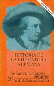 HISTORIA DE LA LITERATURA ALEMANA | 9789681601775 | MODERN, RODOLFO E.
