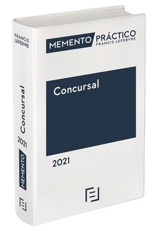 MEMENTO CONCURSAL 2021 | 9788418190728 | LEFEBVRE-EL DERECHO