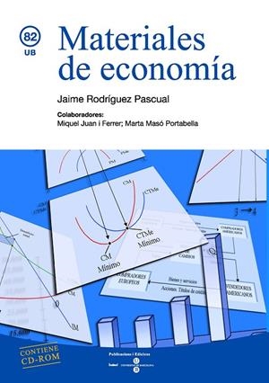 MATERIALES DE ECONOMÍA (LLIBRE + CD-ROM) | 9788447528226 | RODRÍGUEZ PASCUAL, JAIME