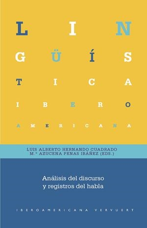 ANALISIS DEL DISCURSO Y REGISTROS DEL HABLA | 9788491921639 | HERNANDO CUADRADO, LUIS ALBERTO