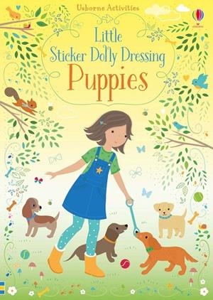 LITTLE STICKER DOLLY DRESSING : PUPPIES | 9781474959995