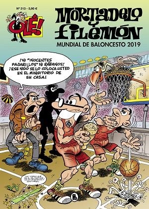 OLÉ MORTADELO 213 : MUNDIAL DE BALONCESTO 2019 | 9788402423641 | IBÁÑEZ, FRANCISCO
