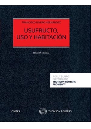 USUFRUCTO USO Y HABITACION (DUO) | 9788413460819 | RIVERO HERNANDE