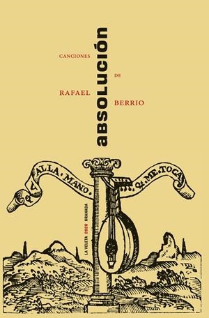 ABSOLUCIÓN CANCIONES DE RAFAEL BERRIO | 9788413690148 | BERRIO, RAFAEL