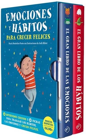 EMOCIONES Y HÁBITOS PARA CRECER FELICES (ESTUCHE REGALO) | 9788418128424 | MENENDEZ-PONTE, MARIA