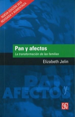 PAN Y AFECTOS : LA TRANSFORMACIÓN DE LAS FAMILIAS | 9789505578528 | JELIN, ELIZABETH