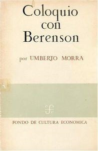 COLOQUIO CON BERENSON | 9789681605469 | MORRA, UMBERTO