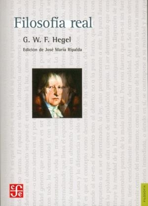 FILOSOFÍA REAL | 9788437502502 | HEGEL, GEORG WILHELM FRIEDRICH